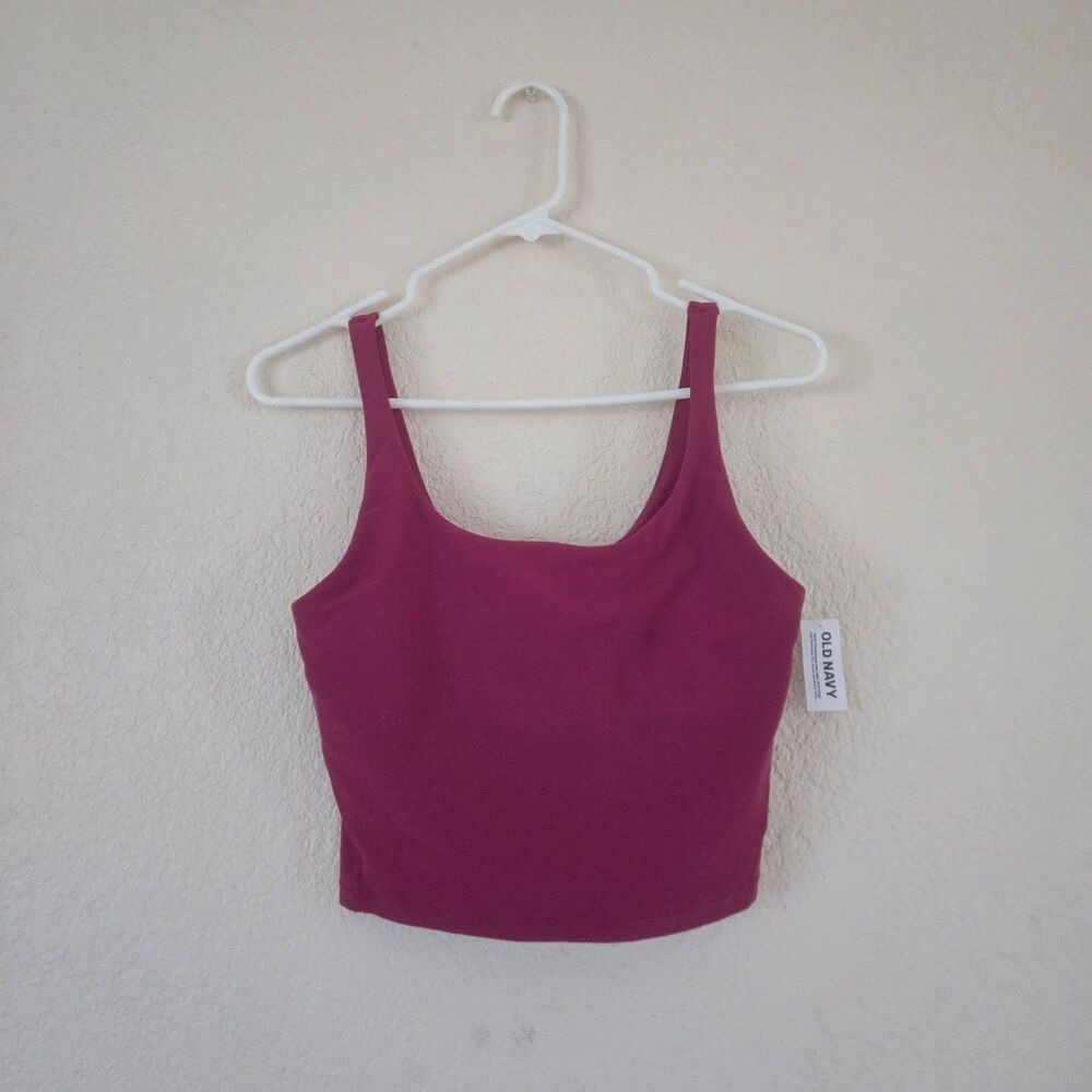 NWT Old Navy Athletic Crop Tank Top Size Medium